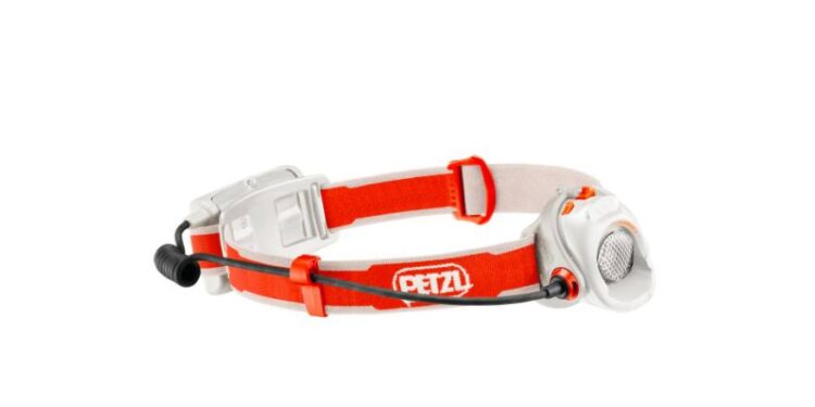 Guillaume aime sa frontale Petzl Myo :-)