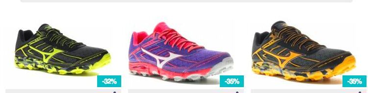 Conseil chaussures de trail : pour vos sorties courtes pensez aux Mizuno Wave Hayate