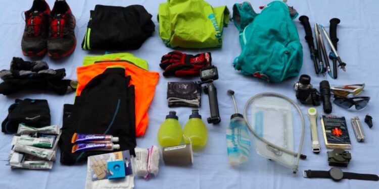 materiel obligatoire sur un trail