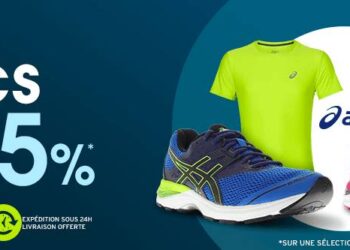 Asics : jusqu’à -45%