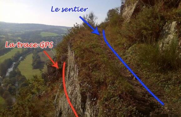 kilometrage gps trail