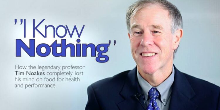 Tim Noakes regime ideal