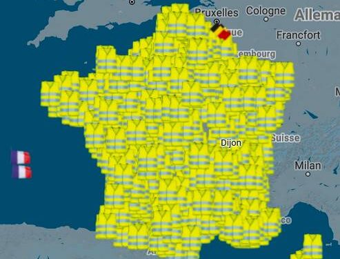 gilet jaune 17 novembre trail