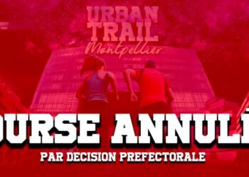 trail urbain montpellier annulé