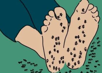 Trail : fourmillements dans les pieds