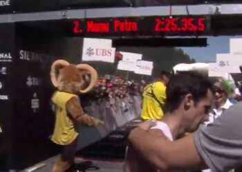 arrivee kilian jornet sierre zinal 2019