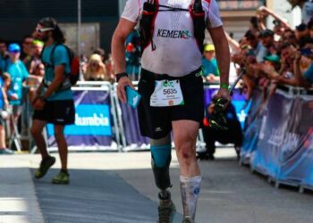 Wouaa : un unijambiste finisher de la CCC