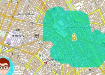 Application pour savoir si vous êtes bien à 500 mètres de votre domicile