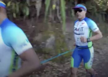 Il est aveugle, fait du trail et du triathlon
