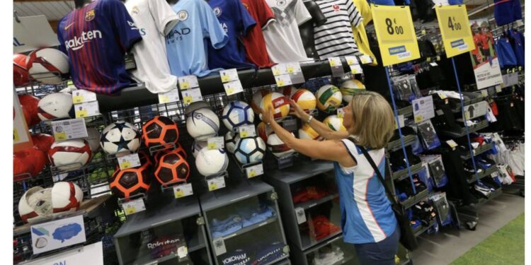 magasins de sport fermés