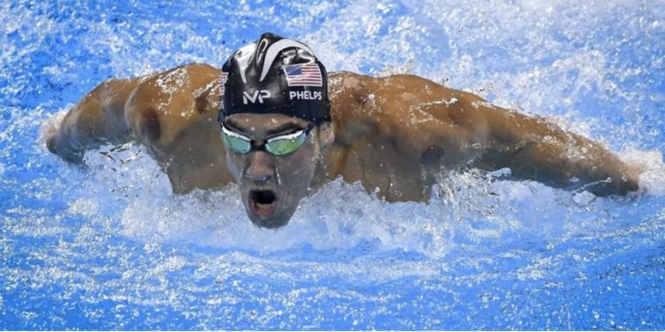 phelps se met à la course à pied