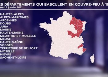 officiel couvre feu 18 heures