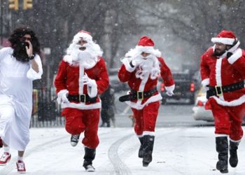 courir pour se dérendre pendant les fetes