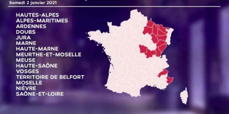 Couvre-feu à 18h : officiel, les 15 départements où il sera interdit de courir