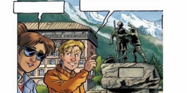 Aidez le à financer sa BD sur le « Le Tour du Mont-Blanc ».