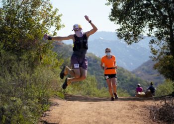 Un trail s’est couru avec l’interdiction de doubler et obligation de porter un masque…