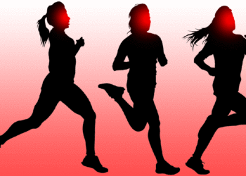 rouge quand on court