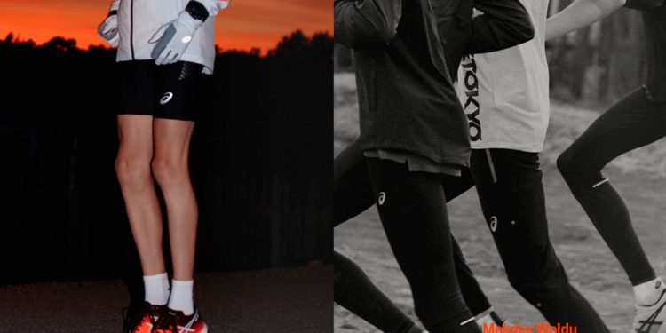 chaussure asics carbone