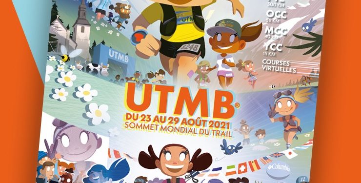 affiche UTMB 2021