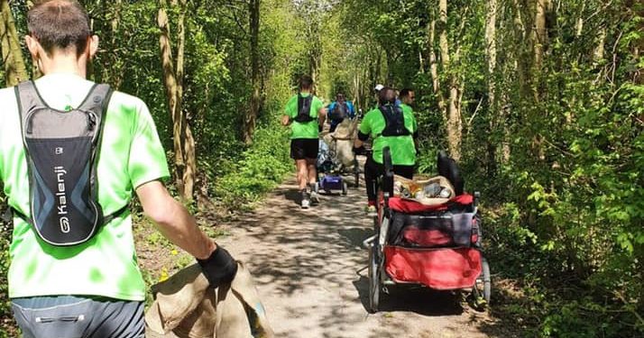 record du monde plogging