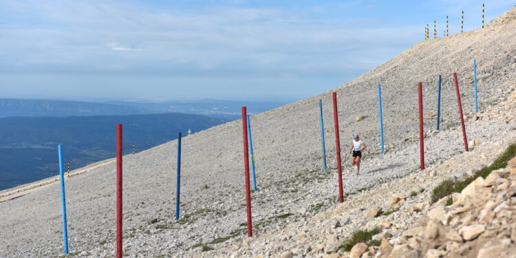 Thomas Cardin et Katie Schide en patrons sur le Trail du Ventoux