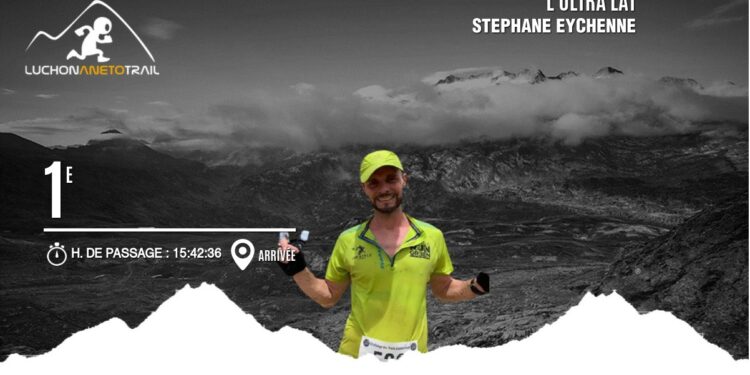 Résultat Luchon Aneto trail : victoire de Stephane EYCHENNE en 10:41:26