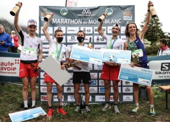 Stian Angermund remporte le marathon du mont blanc 2021