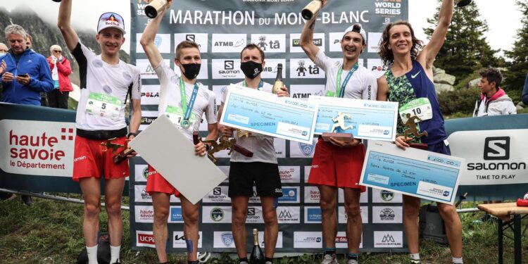 Stian Angermund remporte le marathon du mont blanc 2021