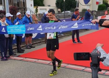 Résultat championnat de France de trail long : victoire de Arnaud Bonin en 4h16