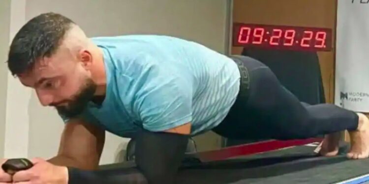 record du monde gainage