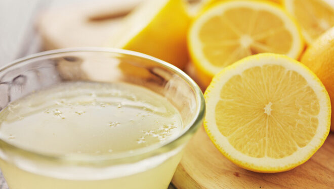 laver les pieds au jus de citron