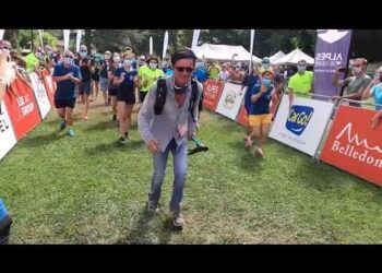 Il finit l’UTMB, l’UT4M et l’Echappee Belle en jean et en chemise