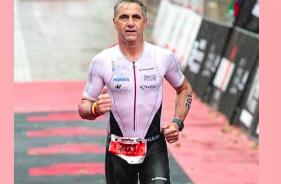 les cyclistes dans le trail