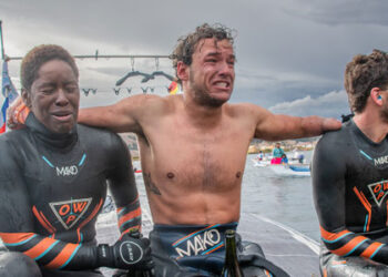 Quadri amputé, il nage 122 km en 10 jours