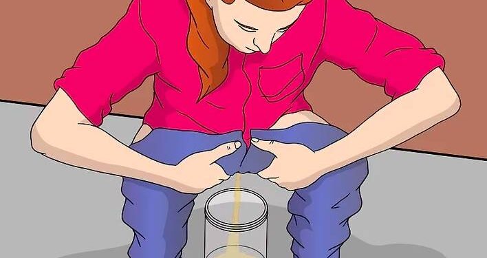 trail femme faire pipi