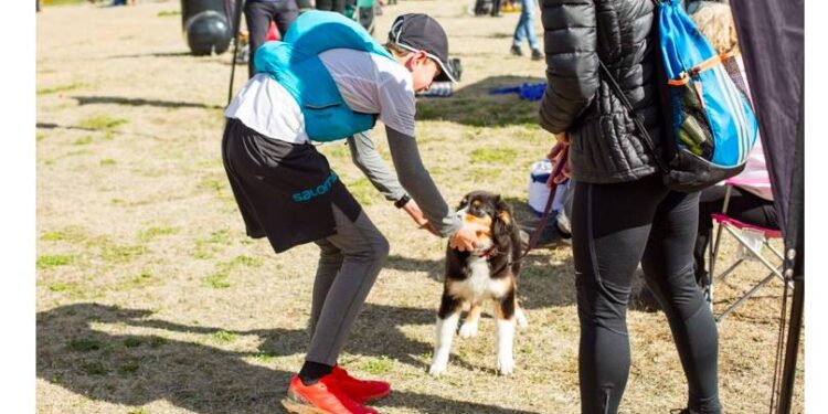 les jeunes dans le trail