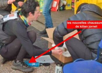 les chaussures de trail de Kilian Jornet