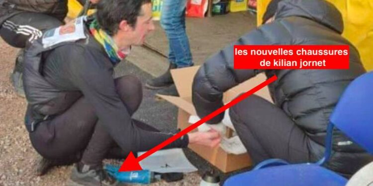 les chaussures de trail de Kilian Jornet
