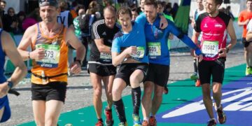 jambes dures comme du béton sur un trail