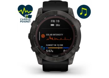 Garmin Fenix 7X Sapphire Solar Titane