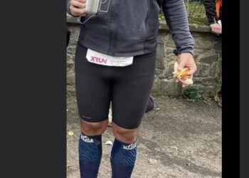 Problème avec certains collants de trail : quand ils sont trop moulants et qui laissent tout voir !