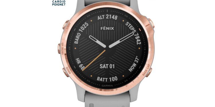 montre Garmin Fenix 6S Pro