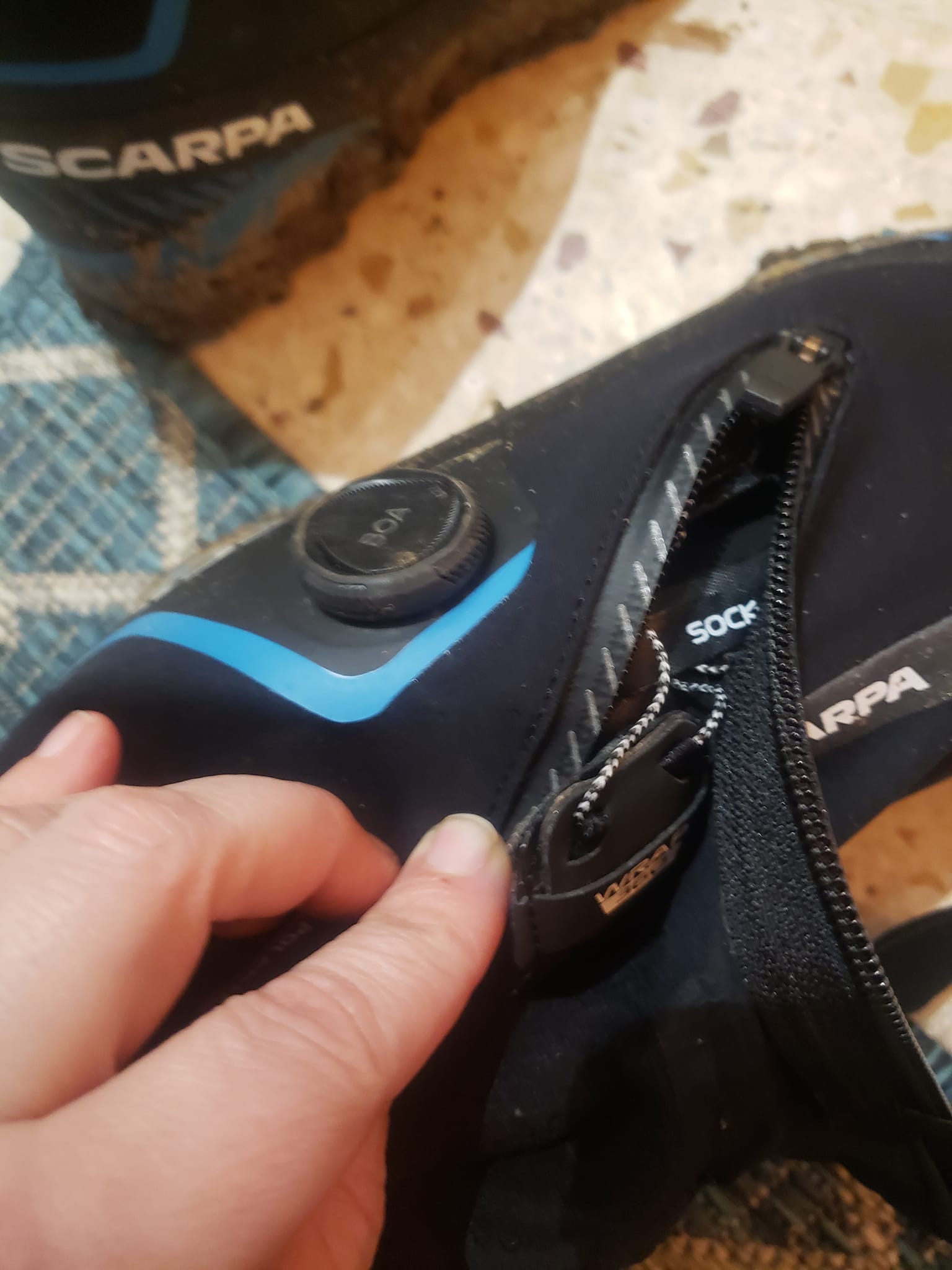 chaussure de trail montante
