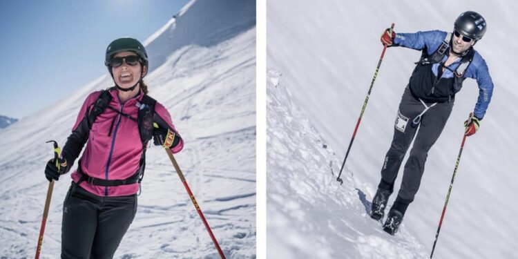 Pierra Menta François et Carline d'Haene