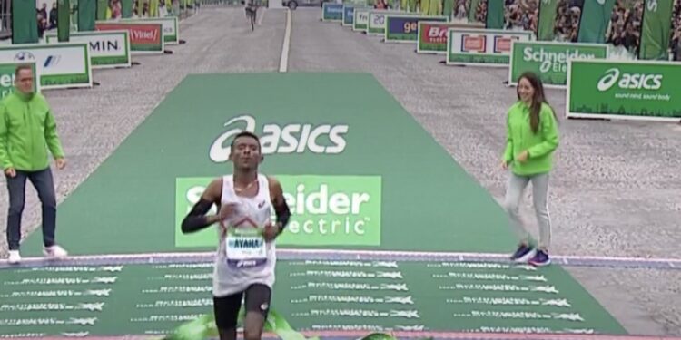 résultat marathon de Paris 2023