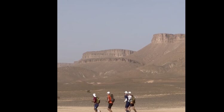 chaleur marathon des sables