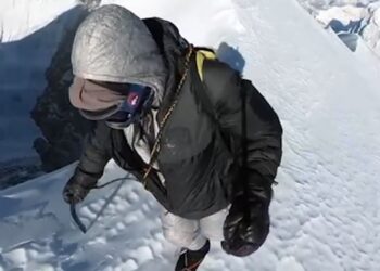 Kilian Jornet sur l'Everest