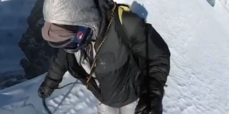 Kilian Jornet sur l'Everest