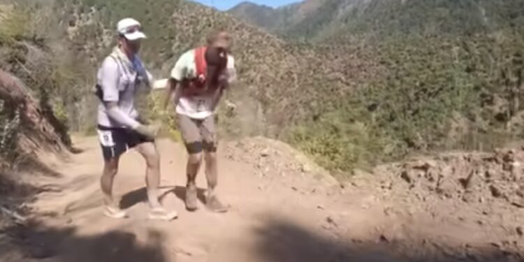 le moment où Courtney Dauwalter a dépassé Mathieu Blanchard