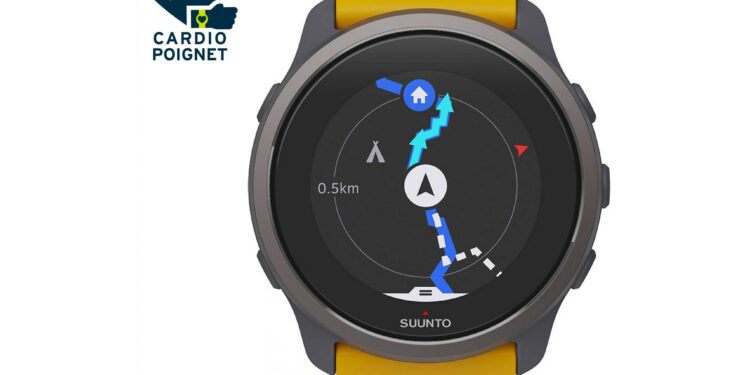 montre Suunto 5 Peak Ochre pas chère